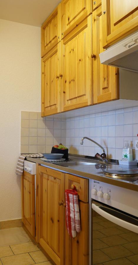 Zentrale Wohnung In St. Moritz Mit Grossem Balkon Exteriér fotografie